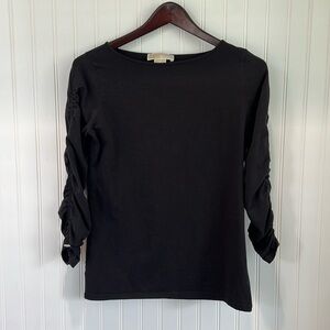 Michael Kors Ruched Sleeve Blouse